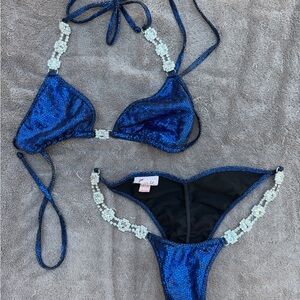 Blue Bikini Set